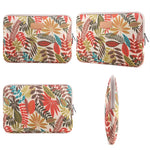 Lisen 11.6 inch Sleeve Case Colorful Leaves Zipper Briefcase Carrying Bag, 11.6 inch