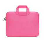 13.3 inch Portable Air Permeable Handheld Sleeve Bag for MacBook Air / Pro, Lenovo and other Laptops, Size: 34x25.5x2.5cm, 13.3 inch Magenta, 13.3 inch Grey, 13.3 inch Green, 13.3 inch Pink, 13.3 inch Black