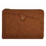 Universal Genuine Leather Business Laptop Tablet Zipper Bag For 13.3 inch and Below, 13.3 inch