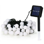 Ball Shape 30 LEDs Outdoor Waterproof Christmas Festival Decoration Solar Lamp String