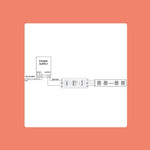 5PCS Mini 3 Keys Controller Dimmer for Single Color LED Strip Light, DC 12-24V