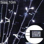100 LEDs Fairy String Decorative Light with End Joint & 8 Model Functions, US Plug, 10m White Light