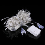 96 LEDs Little Ice Bars String Light with End Joint & Multi-function Controller, EU Plug, AC 220V, 3.5m White Light EU Plug, 3.5m Warm White EU Plug, 3.5m Yellow Light EU Plug, 3.5m Blue Light EU Plug, 3.5m Colorful Light EU Plug, 3.5m Pink Light EU Pl...