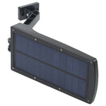 12W 56LEDs SMD 2835 Home Outdoor IP65 Waterproof Remote Control Solar Wall Light Human Body Sensor Light