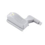 0.3W Universal Inner Hinge LED Sensor lamp Cupboard 3 LEDs Night light Auto ON/OFF Bulb, 1 PCS White Light, 1 PCS Warm White