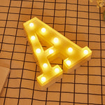 Dry Battery Powered Warm White Standing Hanging LED Holiday Light, N, A, B, O, C, P, D, Q, E, R, F, G, T, U, I, V, W, J, X, K, L, M, Z