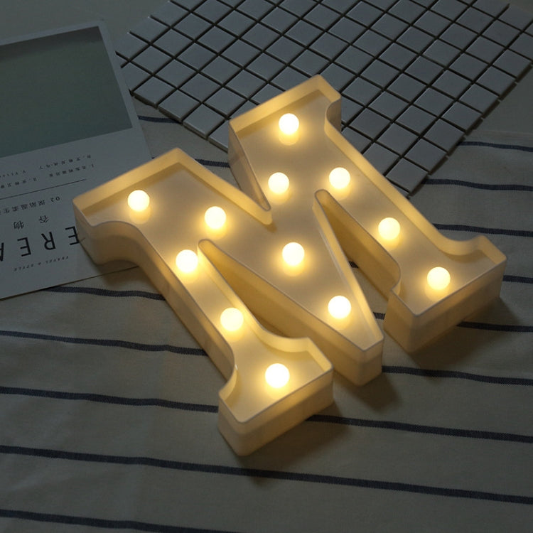 Dry Battery Powered Warm White Standing Hanging LED Holiday Light, A, N, O, B, P, C, Q, D, E, R, F, G, T, U, I, V, J, W, K, X, L, Z, M