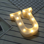 Dry Battery Powered Warm White Standing Hanging LED Holiday Light, N, A, O, B, C, P, D, Q, E, R, F, G, T, U, I, V, J, W, X, K, L, M, Z