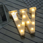 Dry Battery Powered Warm White Standing Hanging LED Holiday Light, N, A, O, B, C, P, D, Q, E, R, F, G, T, U, I, V, J, W, X, K, L, M, Z