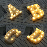 Dry Battery Powered Warm White Standing Hanging LED Holiday Light, N, A, O, B, C, P, D, Q, E, R, F, G, T, U, I, V, J, W, X, K, L, M, Z