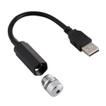 USB Interface Household and Car 360-degree Bending Atmosphere Light, Light Color: Red, Light Color: Red