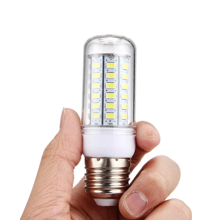 56 LEDs SMD 5730 Bulb, AC 220V, 5W 220V White Light, 5W 220V Warm White