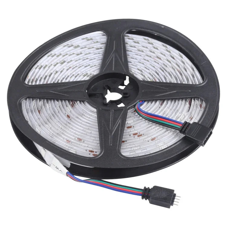 5m 150 LEDs SMD 5050 IP65 Waterproof Bluetooth RGB Light Strip with 24-keys Remote Control, EU Plug, 5m 150 LEDs IP65