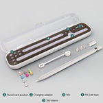 For Apple Pencil 1 / 2 8mm Multi-function Handwriting Pen Protective Case TouchPen Storage Box, 8mm