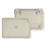 For Macbook Pro 13.3 inch (A1708) & with Touchbar (A1706) Laptop TPU + PC Folding Shockproof Protective Case with Holder, For Macbook Pro 13.3 inch with Touch Bar