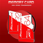 MICRODATA 16GB High Speed U1 Red and White TF(Micro SD) Memory Card, 16GB