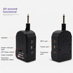 JOYO JA-01 2W Large Volume Guitar Amplifier Mini Portable Electric Guitar Bass Speakers with Distortion Timbre, Support MP3 / Earphone, JA-01