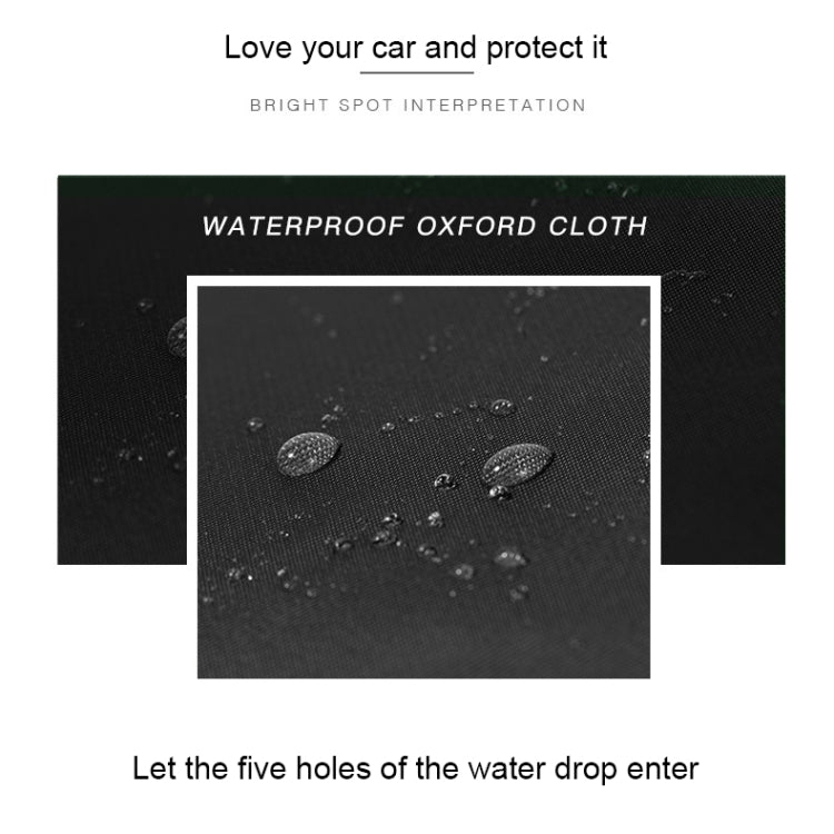 210D Oxford Cloth Motorcycle Electric Car Rainproof Dust-proof Cover, Size: XXL, Size: XXL