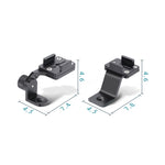 RUIGPRO Motorcycle Handlebar Alloy Phone Bracket for GoPro, Insta360, DJI and Other Action Cameras