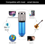BM-800 Network K-Song Dedicated High-end Metal Shock Mount Microphone Set, BM800 Kit Blue, BM800 Kit Black, BM800 Kit Pink