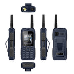 Waterproof Shockproof Dustproof, 2400mAh Battery, 2.2. inch, 21 Keys, LED Flashlight, FM, Quad SIM, with Antenna