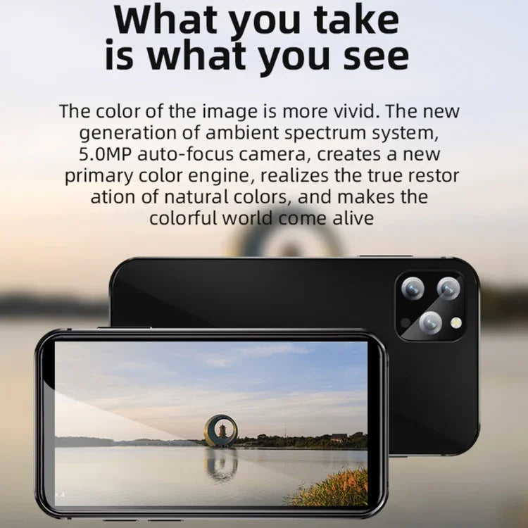 3.0 inch Android 8.1 MTK6580 Quad Core 1.3GHz, Network: 3G, Dual SIM, Global Version with Google Play