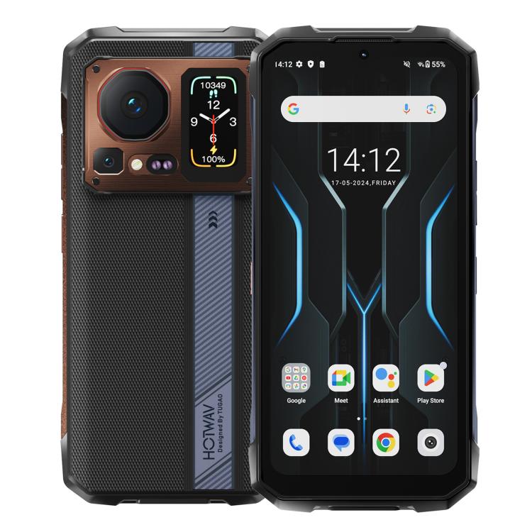 HOTWAV Cyper 16 Pro Rugged Phone, 8GB+512GB, 6.6 inch Android 15 MediaTek MT6789H Helio G100 Octa, Network: 5G, OTG, NFC