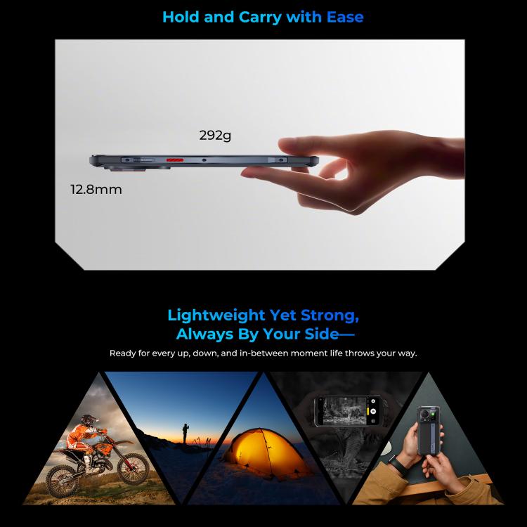 HOTWAV Cyper 16 Pro Rugged Phone, 8GB+512GB, 6.6 inch Android 15 MediaTek MT6789H Helio G100 Octa, Network: 5G, OTG, NFC