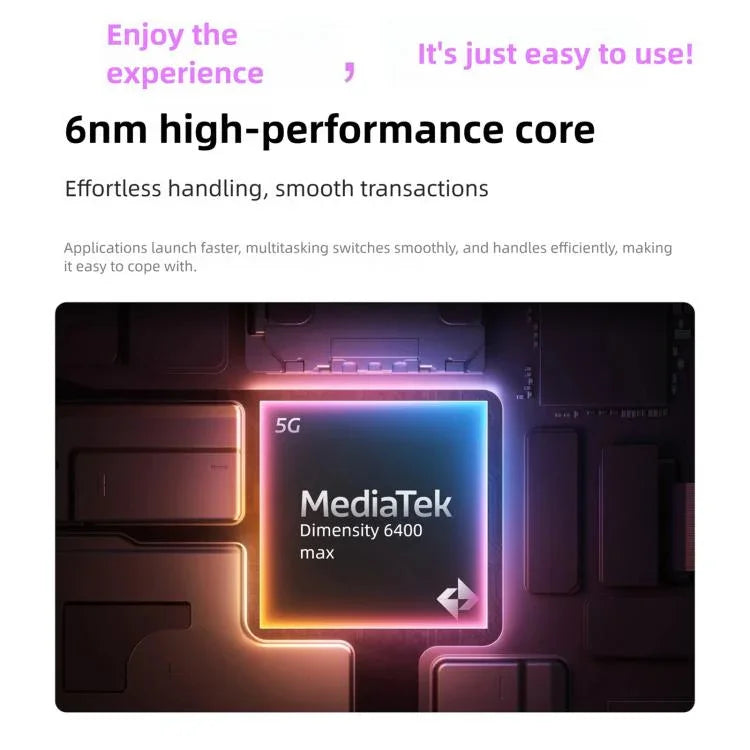 Realme 15T, 12GB+512GB, Screen Fingerprint Identification, 6.57 inch Realme UI 6.0 Android 15 MediaTek Dimensity 6400 Max Octa Core, NFC, Network: 5G, 12GB+512GB
