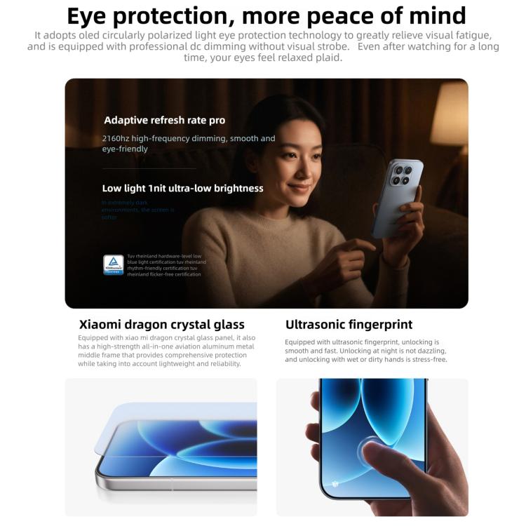 Xiaomi 17, 12GB+256GB, 3D Ultrasonic Fingerprint, 6.3 inch Xiaomi HyperOS 3 Snapdragon 8 Elite Gen 5 Octa Core, NFC, Network: 5G, 12GB+256GB