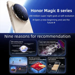 Honor Magic8 Pro, 16GB+512GB, Screen Fingerprint, 6.71 inch MagicOS 10.0 / Android 16 Snapdragon 8 Elite Gen 5 Octa Core, Network: 5G, NFC, OTG, 16GB+512GB