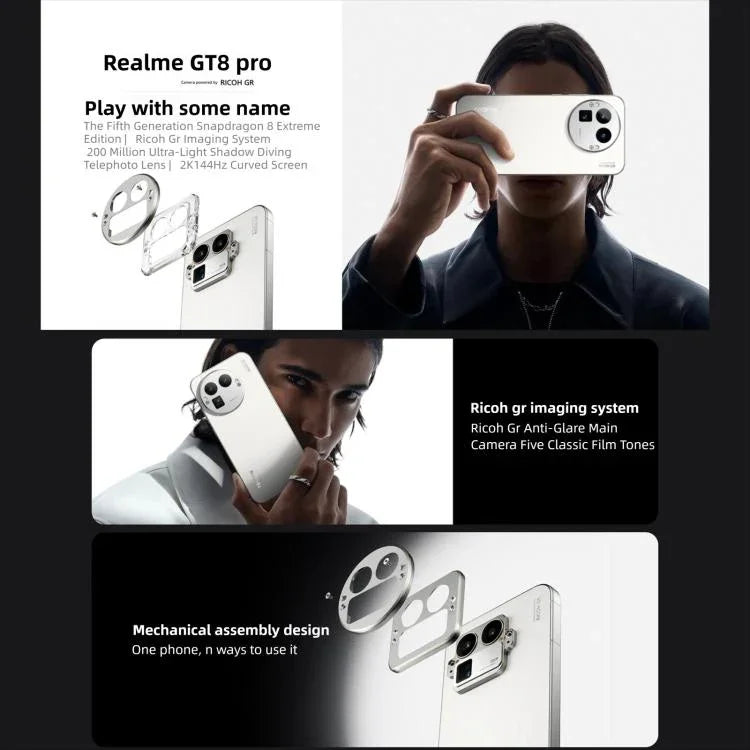 Realme GT8 Pro, 16GB+512GB, 6.79 inch Realme UI 7.0 Snapdragon 8 Elite Gen 5 Octa Core, NFC, Network: 5G, 16GB+512GB, Realme GT8 Pro, 16GB+512GB