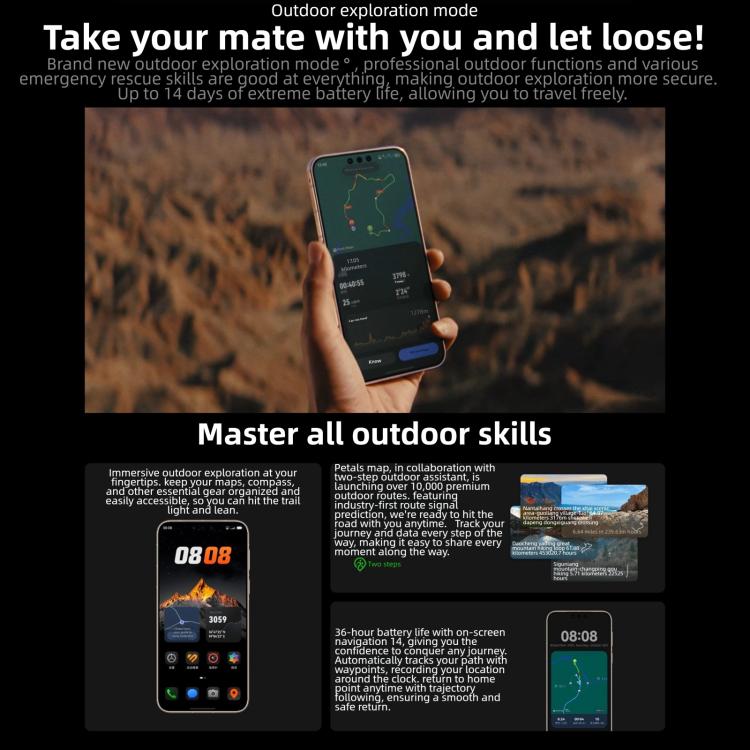 HUAWEI Mate 80 Pro Max, 16GB+512GB, Side Fingerprint Identification, 6.9 inch HarmonyOS 6.0 Kirin 9030 Pro, NFC, OTG, Not Support Google Play, Mate 80 Pro Max, 16GB+512GB