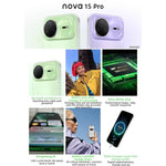 Huawei nova 15 Pro, 12GB+256GB, Side Fingerprint Identification, 6.84 inch HarmonyOS 6.0 Kirin 9010S Octa Cora, NFC, OTG, Not Support Google Play, 12GB+256GB