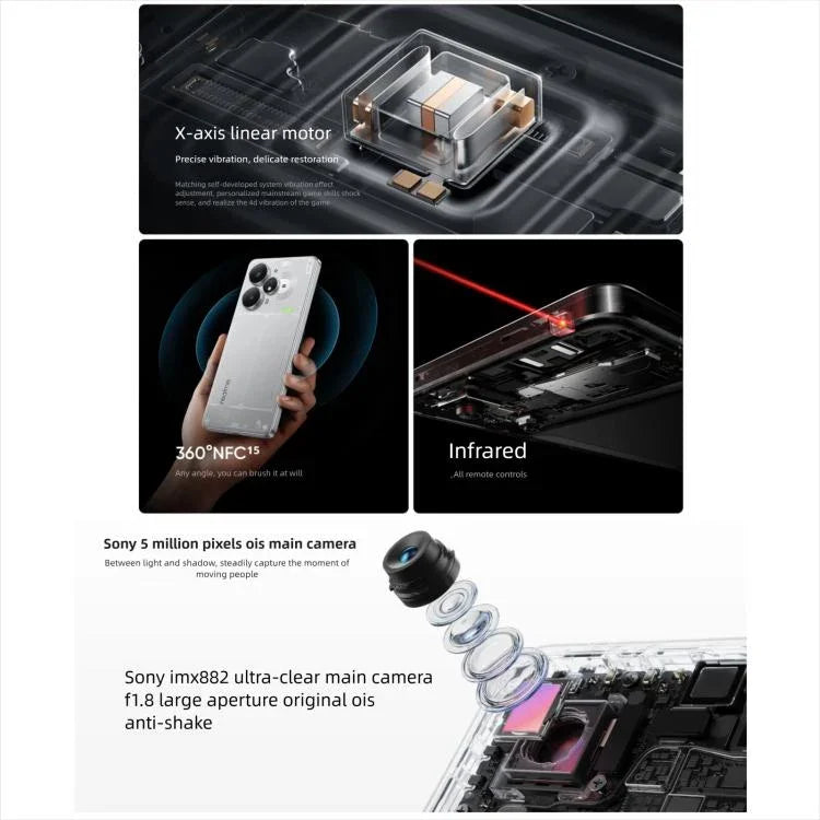 Realme Neo7 Turbo, 16GB+512GB, 6.8 inch Android 15 / Realme UI 6.0 MediaTek Dimensity 9400e Octa Core, NFC, Network: 5G, Support Google Play, 16GB+512GB