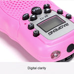 2 PCS BaoFeng BF-T3 1W Children Single Band Radio Handheld Walkie Talkie with Monitor Function, US Plug, BF-T3 US Plug