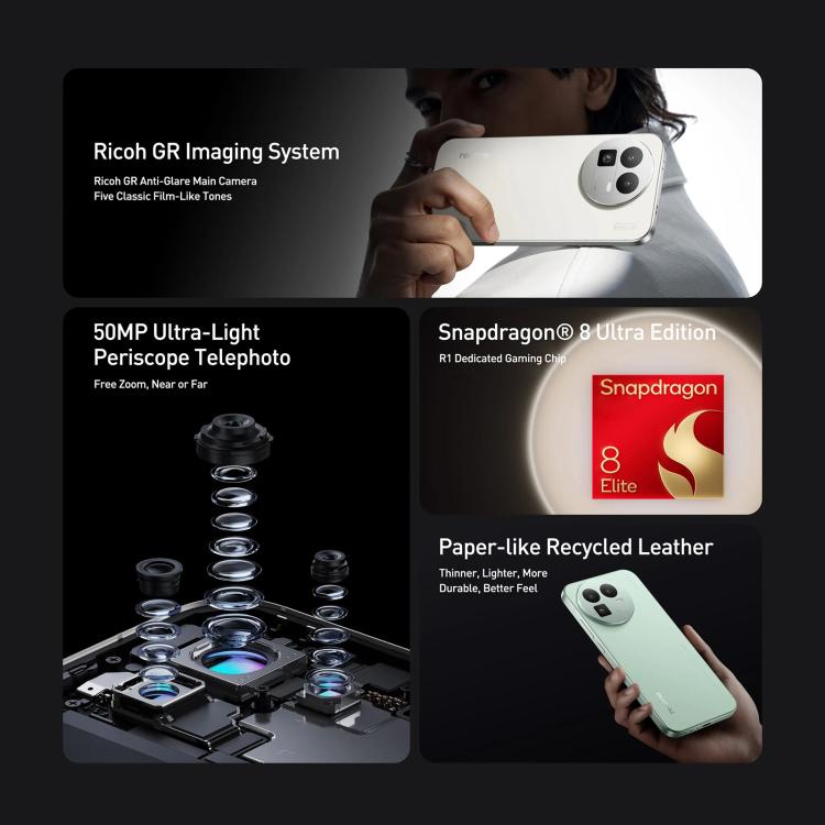 Realme GT8, 16GB+1TB, 6.79 inch Realme UI 7.0 Android 16 Snapdragon 8 Elite Octa Core, NFC, OTG, Network: 5G, 16GB+1TB, Realme GT8, 16GB+1TB