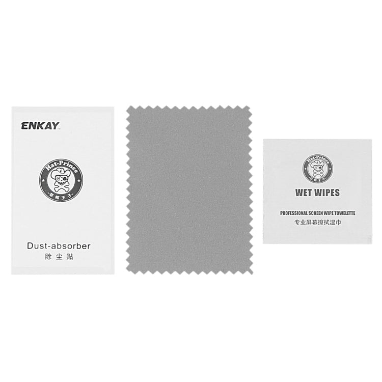 ENKAY Hat-Prince for 38mm Diameter Circular Dial Smart Watch 0.2mm 9H Surface Hardness 2.15D Curved Explosion-proof Tempered Glass Screen Film