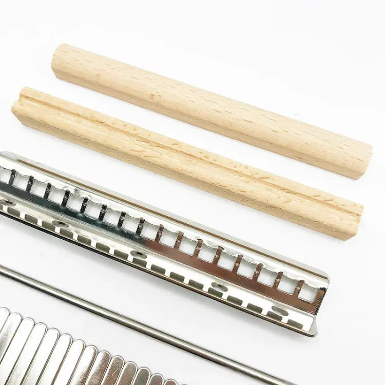2 PCS 17 Tone Thumb Piano Keys Kalimba Pick Accessories Kit, 2 PCS 17 Tone