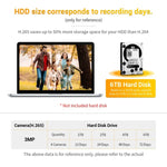 ESCAM WNK614 HD 3.0 Million Pixels 8-channel Wireless + 4IPC Wireless NVR Security System, AU Plug, WNK614