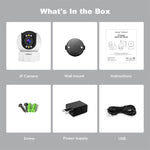 SriHome SH046 4.0 Million Pixels FHD Low Power Consumption Wireless Home Security Camera System, SH046