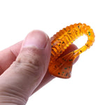 HENGJIA SO0205P 5 PCS 8cm/5g  Screw Tail Soft Fishing Lure Artificial Baits, SO0205P