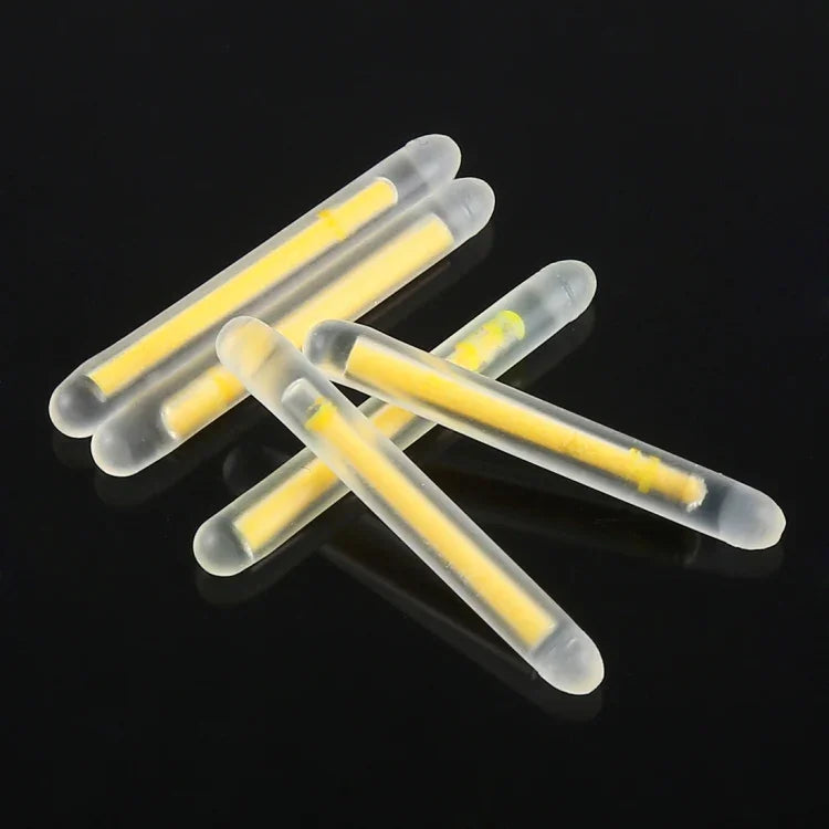 10 Packs OCEAN SUN Luminous Float Night Fishing Light Stick, Visibility: 15m, Size: 3.0 x 25mm, Visibility: 15m(5pcs)