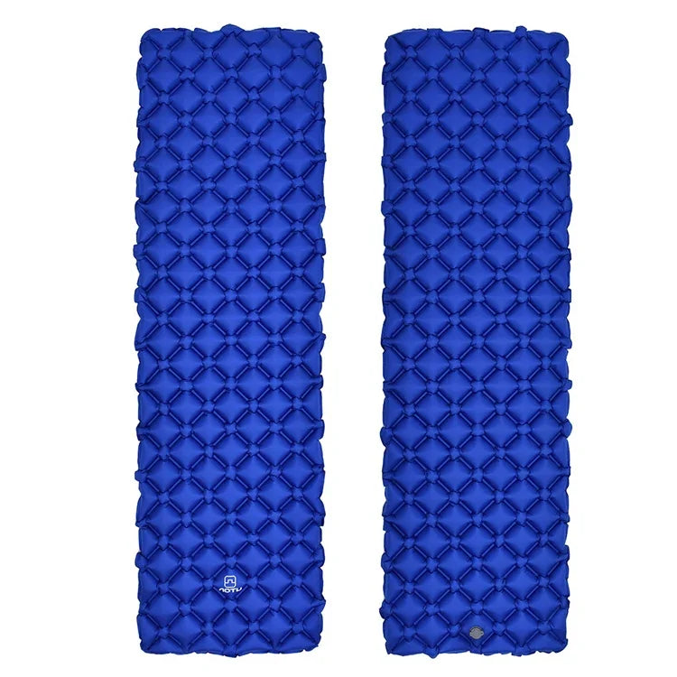 Aotu AT6241 Outdoor Camping Inflatable Cushion TPU Air Mattress, Size: 190x57x5.5cm, Size: 190x57x5.5cm (Blue)