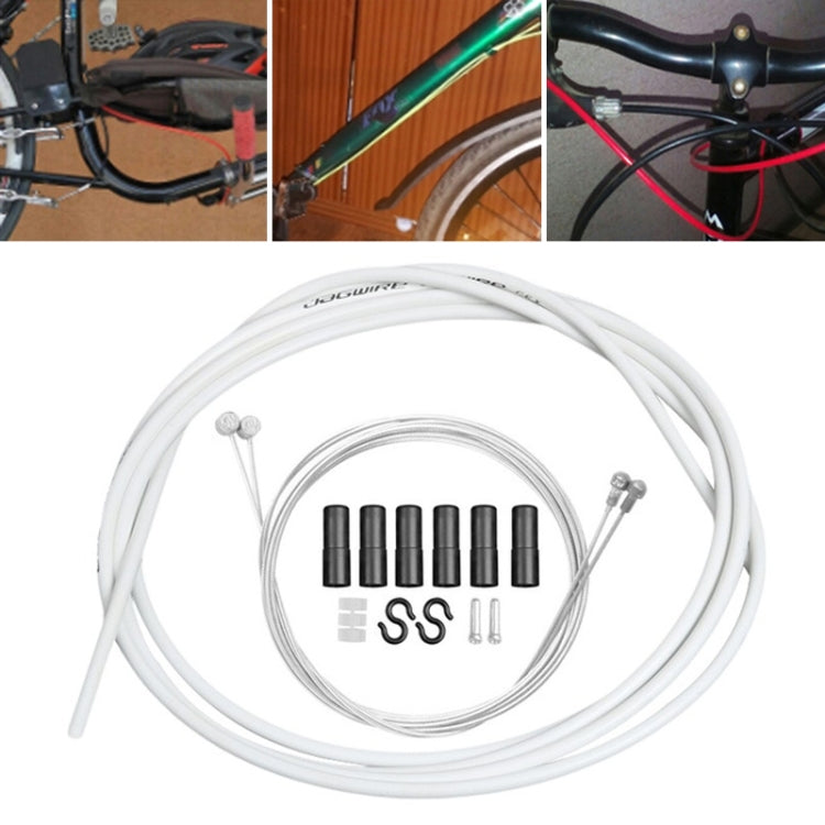 Universal Bicycle Brake Cable Tube Set, Orange, Green, Grey, Blue, Red, White, Yellow, Black