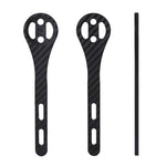 TOSEEK Full Carbon Fiber Road Bicycle Code Table Holder For Garmin Series(Gloss), For Garmin Series(Gloss)
