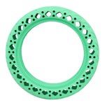8.5 inch Electric Scooter Wear-resistant Shock-absorbing Decorative Pattern Tire Honeycomb Solid Tire, Suitable for Xiaomi Mijia M365