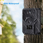 PR-200B 120 Degrees Wide Angle Lens IP56 Waterproof  12MP 1080P HD Infrared Hunting Trail Camera, Support TF Card, PIR Distance: 10-15m, PR200B