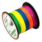 HENGJIA Colorful 8.0# 0.50mm 80LB 40.8kg Tension 300m Extra Strong 4 Shares Braid PE Fishing Line Kite Line, 8.0# 0.50mm 80LB