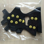 10 Teeth Ice Claw Outdoor Non-slip Shoes Covers for Ice Snow Ground, Size : M, Size : M
